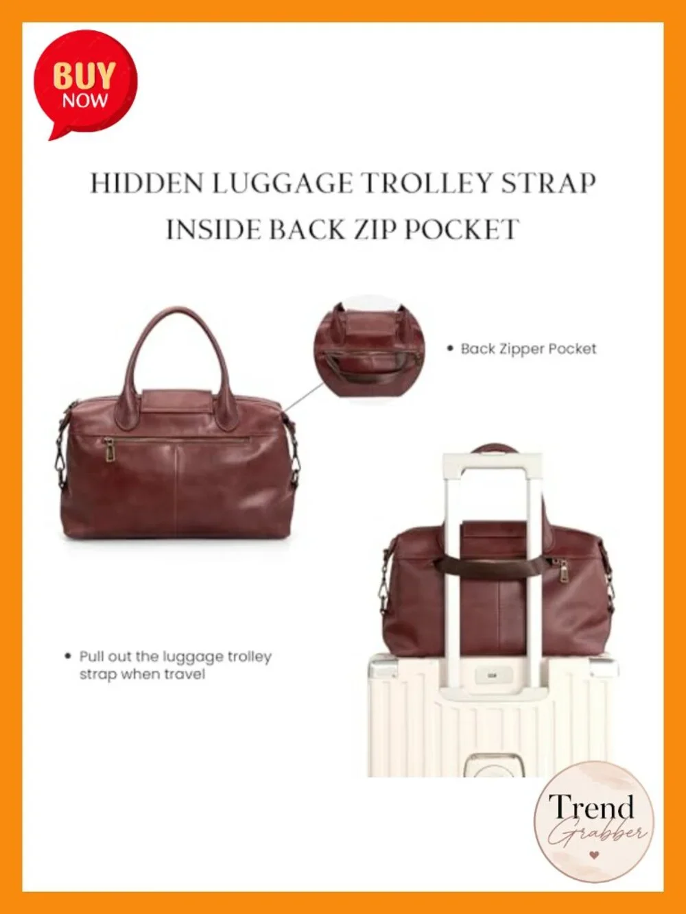 Vintage Genuine Leather Satchel Tote Bag for Women Large Top Handle Crossbody